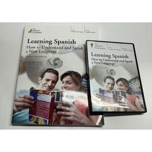 The Great Courses Spanish Language workbook Textbook DVD elective high school